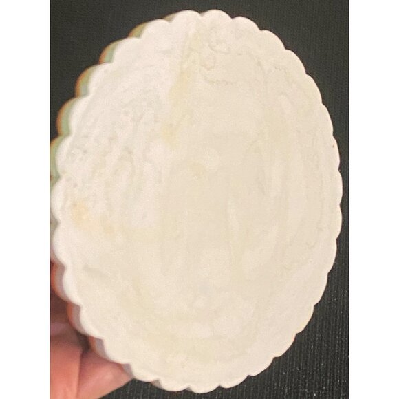 Handmade ceramic resin Geometric Teddy Bear Soap Trinket tray - Picture 5 of 5